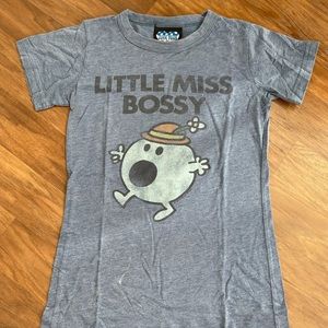 Junk food little miss bossy t shirt
